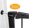 Munchkin Lindam Türgitter für Babys, ausziehbares Türschutzgitter & Treppenschutz zum Klemmen, ideal für Kinder und Haustiere, ohne Bohren, 76-82 cm, schwarz Bild 2