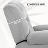 HOMCOM Massagesessel Elektrisch Relaxsessel mit Massage-/ Wärme-/Liegefunktion (Fernsehsessel mit Aufstehhilfe, 1-St, TV-Sessel), mit Becherhalter, Stautraum, USB-Anschlüssen und Fernbedienung Bild 3