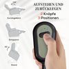 HOMCOM Massagesessel Elektrisch Relaxsessel mit Massage-/ Wärme-/Liegefunktion (Fernsehsessel mit Aufstehhilfe, 1-St, TV-Sessel), mit Becherhalter, Stautraum, USB-Anschlüssen und Fernbedienung Bild 4