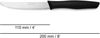 Arcos 188900 Tischmesser-Set, Acier_inoxydable, Schwarz, 110 mm Bild 3