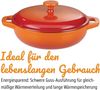 GSW Schmortopf Orange Shadow, Gusseisen (1-tlg), Induktion Bild 3