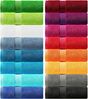 Lashuma Seiftuch Linz, (Set, 6-St), kleine Gästetücher Petrol 30x30 cm Bild 2
