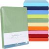 Formesse Jersey Spannbetttuch Bella Gracia Restposten|200x220 - 200x240 cm| himmelblau Bild 2