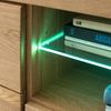 Lomadox Lowboard SELISTE-06, Massivholzmöbel, Eiche massiv geölt, 192cm breit, LED-Beleuchtung Bild 4