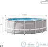 INTEX 'Prism' Frame Pool, Stahlrahmenbecken mit Pool Set, 457x122 cm Bild 4
