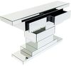 Kare Design Konsole Brick Mirror, moderne, verspiegelte Kommode, Eyecatcher in Flur und Wohnzimmer, TV - Board in Spiegeloptik, (H/B/T) 80 x 140 x 30 cm Bild 5
