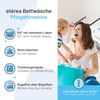 etérea Microfaser Bettwäsche Lex Blau 200x220 cm + 2Stk 80x80 cm Bild 5