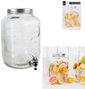 Saveur et Dégustation KV7177 Glaskrug zum Einschenken, transparent, 18 x 18 x 31 cm Bild 5
