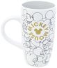 Disney Mickey Mouse Keramiktasse 695 ml Elite Mug Geschenkbox Bild 3
