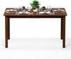 Furinno Tioman Outdoor Esstisch, holz, Natur, 90.17 x 149.86 x 73.91 cm Bild 4