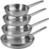 ONVAYA Bratpfanne Edelstahlpfanne, Wok, Bratpfanne, Induktion, Edelstahl Bild 5