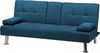 Schlafsofa 3-Sitzer Polsterbezug blau ROXEN Bild 4