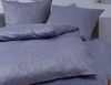Bettwaesche-mit-Stil 'Davos' Bettwäsche Garnitur, Mako-Satin Damast Paisley, Blau, 200 x 220 cm + 2 x 80 x 80 cm Bild 3