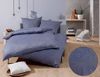 Bettwaesche-mit-Stil 'Davos' Bettwäsche Garnitur, Mako-Satin Damast Paisley, Blau, 200 x 220 cm + 2 x 80 x 80 cm Bild 2