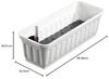 Alpfa Blumenkasten 60 cm weiß mit Wasserspeicher Made IN Germany Bild 5