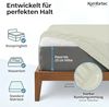 Komfortec 2er Pack Jersey Spannbettlaken 200x200 cm, 100% Baumwolle, Doppelpack Spannbettuch Bild 2