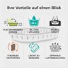 König Design Wäschekorb faltbar Wäschesammler Wäschebox Wäschetonne Organizer, Laundry Baskets Wäschewanne robust, platzsparend, Aufbewahrungskorb Bild 4