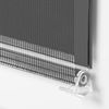 Doppelrollo Klemmfix ohne Bohren 30x130 cm Anthrazit Duo Rollo Klemmrollo Sonnenschutzrollo Fensterrollo für Fenster & Türen Zebrarollo Seitenzugrollo Bild 5