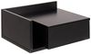 AC Design Furniture Fia Nachttisch mit Schublade in Schwarz, 1 Stk, B: 40 x H: 16,5 x T: 32 cm, Kleiner Nachtschrank zur Wandmontage, Griffloses Wandregal, Moderne Nachtkommode Bild 5