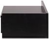 AC Design Furniture Fia Nachttisch mit Schublade in Schwarz, 1 Stk, B: 40 x H: 16,5 x T: 32 cm, Kleiner Nachtschrank zur Wandmontage, Griffloses Wandregal, Moderne Nachtkommode Bild 4