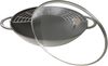 Staub Specialities Wok mit Glasdeckel 37 cm, Gusseisen Bild 2