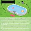 2 X 605x80CM Schwimmbad Heizung Solarpanel Solarabsorber Poolheizung Solar Bild 2