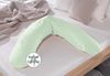 Theraline Stillkissen "Das Original" Polyester Hohlfaser Bezug 190 cm 165 Pastellgrün (Bamboo) Bild 3