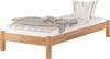 Erst-Holz Futonbett Gästebett Einzelbett 80x200 Buchebett Massivholz natur ohne Zubehör 60. 84-08 oR Bild 4