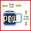 Paladone 5055964738372 Pow Block Form Einer Tasse für Fans, Freunde und Familie, offiziell Lizenziertes Nintendo Sammlerstück, keramik Bild 3