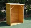 Kaminholzregal Brennholzregal Kaminholz Brennholz Regal Unterstand XXL Holz Bild 2