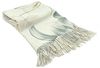 Wohndecke Hochwertige Fransen Kuscheldecke Flowers Garten, heimtexland, Natur Sofadecke Aquarell Pastell Blumen - weich, fusselfrei Bild 2