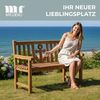 MR. DEKO Gartenbank Anker Teak 120 cm Bild 4