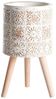 Blumentopf mit Beinen KARISTOS 36 cm Cremeweiß Bild 1