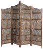 Marrakesch Orient & Mediterran Interior Paravent Orientalischer Paravent Saraswati 180cm, Raumteiler, Sichtschutz, Handarbeit Bild 2