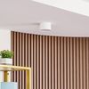 Lindby Deckenstrahler Nivoria, LED, Metall, Weiß warmweiß IP20, LED 9 W gesamt, warmweiß Bild 2