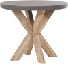 Gartentisch Set OLBIA Beton 90x90x76 cm Beige Bild 4