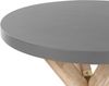 Gartentisch Set OLBIA Beton 90x90x76 cm Beige Bild 5