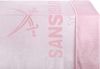 Sansibar 'Sylt' Wohndecke im Hochtief Design, Mikrofaserfleece weiß / rosa, 150x200 cm Bild 4