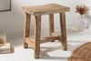 riess-ambiente Sitzhocker FINCA 45cm beige-braun (Einzelartikel, 1 St), Wohnzimmer · Mango-Massivholz · Handmade · Shabby Chic · Landhausstil Bild 2