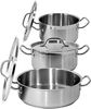 Yato Poodas Low mit einem Deckel aus Edelstahl 20X10.5 CM 3.3L Bild 5
