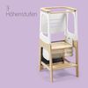 Maxi-Cosi 'Toucan' Lernturm mit integrierter Tafel, Holz natur, 91 x 46 x 43,4 cm Bild 3