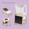 Maxi-Cosi 'Toucan' Lernturm mit integrierter Tafel, Holz natur, 91 x 46 x 43,4 cm Bild 2