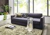 Atlantic Home Collection Kelly, dunkelgrau Schlafsofa mit Taschenfederkern und praktischem Topper, 226 x 86 x 78 cm (BxTxH) Bild 2