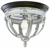 Mirabeau Wandleuchte Wand- & Deckenlampe Toole silber/schwarz Bild 2