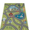 Paco Home Kinderteppich Bino 562, rechteckig, Höhe: 4 mm, Kurzflor, Straßen-Spiel-Teppich, Motiv Flughafen, Kinderzimmer Bild 5
