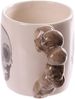 Puckator Tasse aus Keramik mit Griff in Form eines Totenkopfs Impilati Bild 2