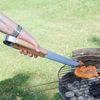 Esschert Design Grillbesteck-Set, 4-teilig, Edelstahl silber / Holz natur Bild 2