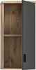 Wandhängeschrank >Grado< in nox oak - 37x75x25cm (BxHxT) Bild 5
