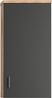 Wandhängeschrank >Grado< in nox oak - 37x75x25cm (BxHxT) Bild 4