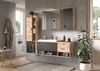 Wandhängeschrank >Grado< in nox oak - 37x75x25cm (BxHxT) Bild 2